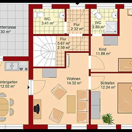 Helene Comfortable Holiday home Wiek auf Ruegen